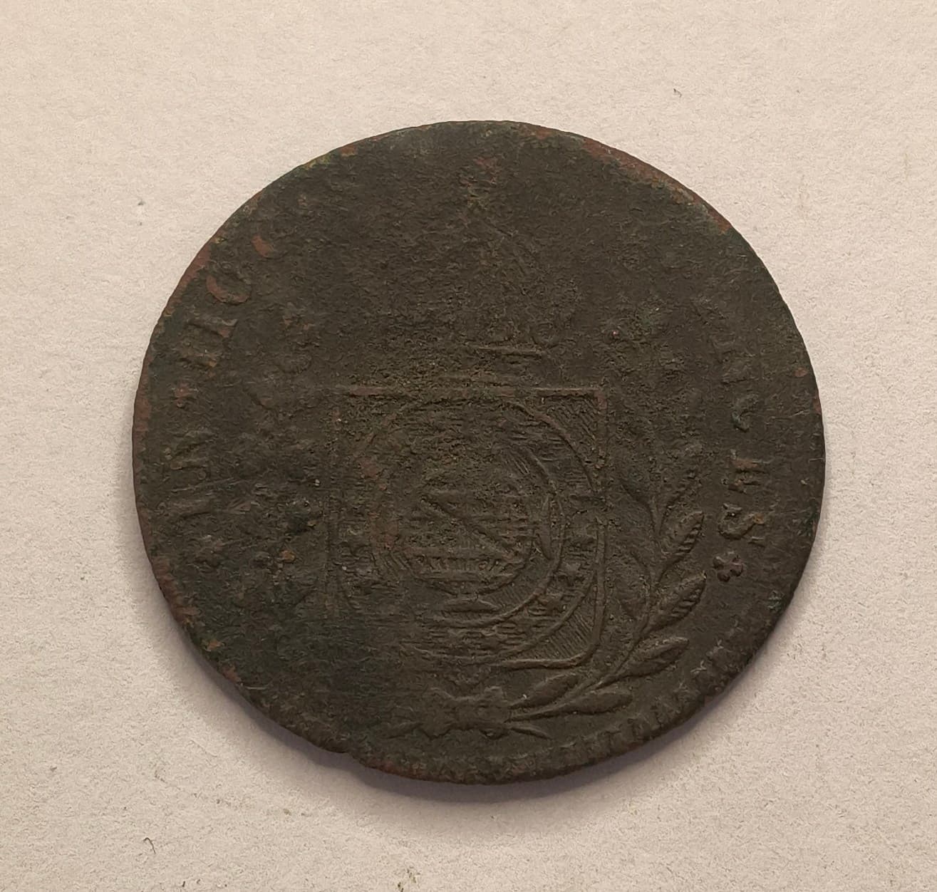 C584 - 20 REIS 1828R - MBC. - Imagem 2