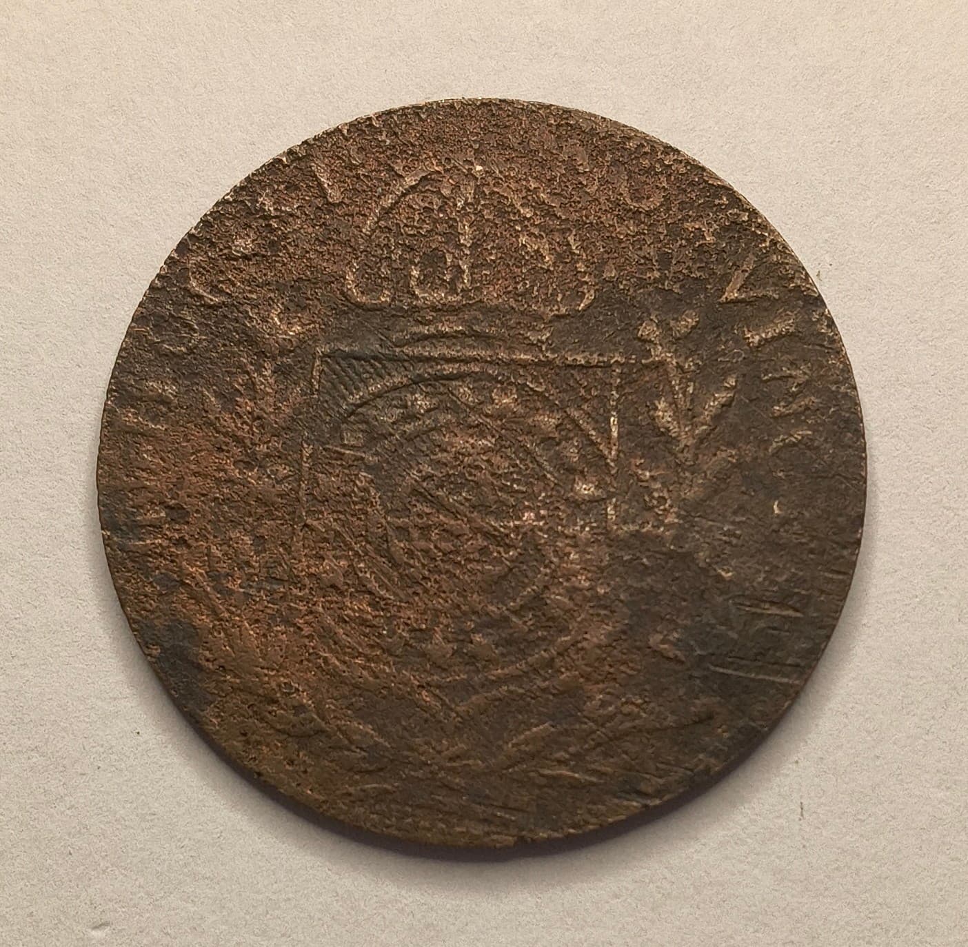 C713 - 40 REIS 1828C CARIMBO CABANO DE 10 - BC/MBC. - Imagem 2