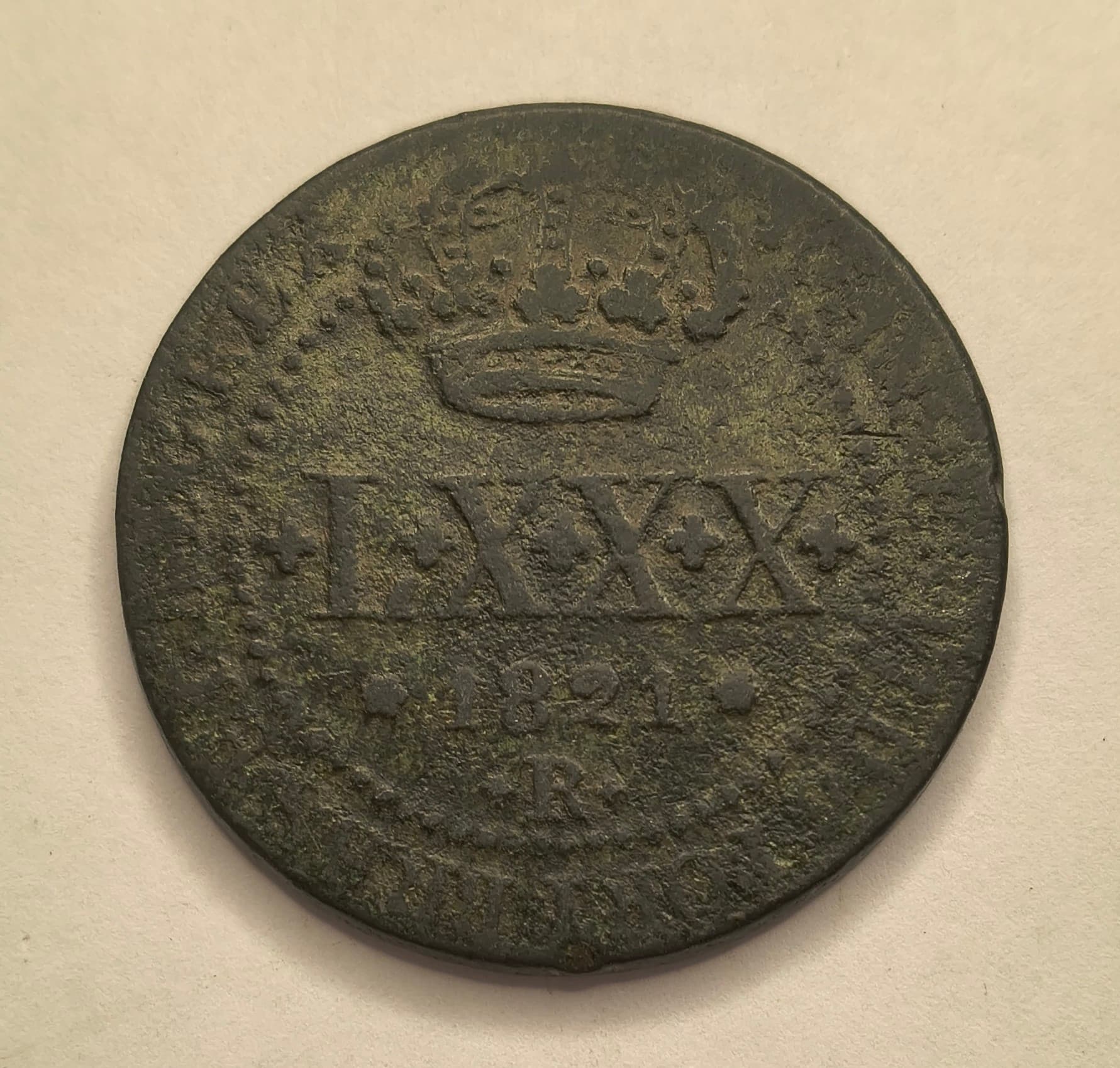 C525 - LXXX REIS 1821R - MBC.