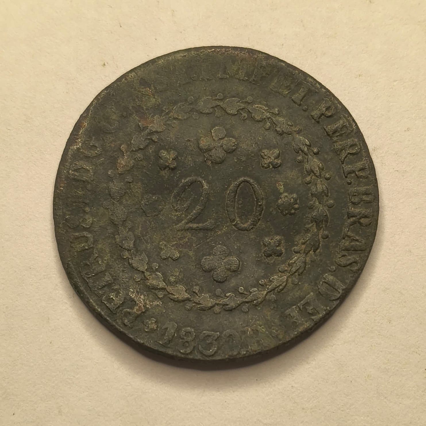 C586 - 20 REIS 1830R -  BC.