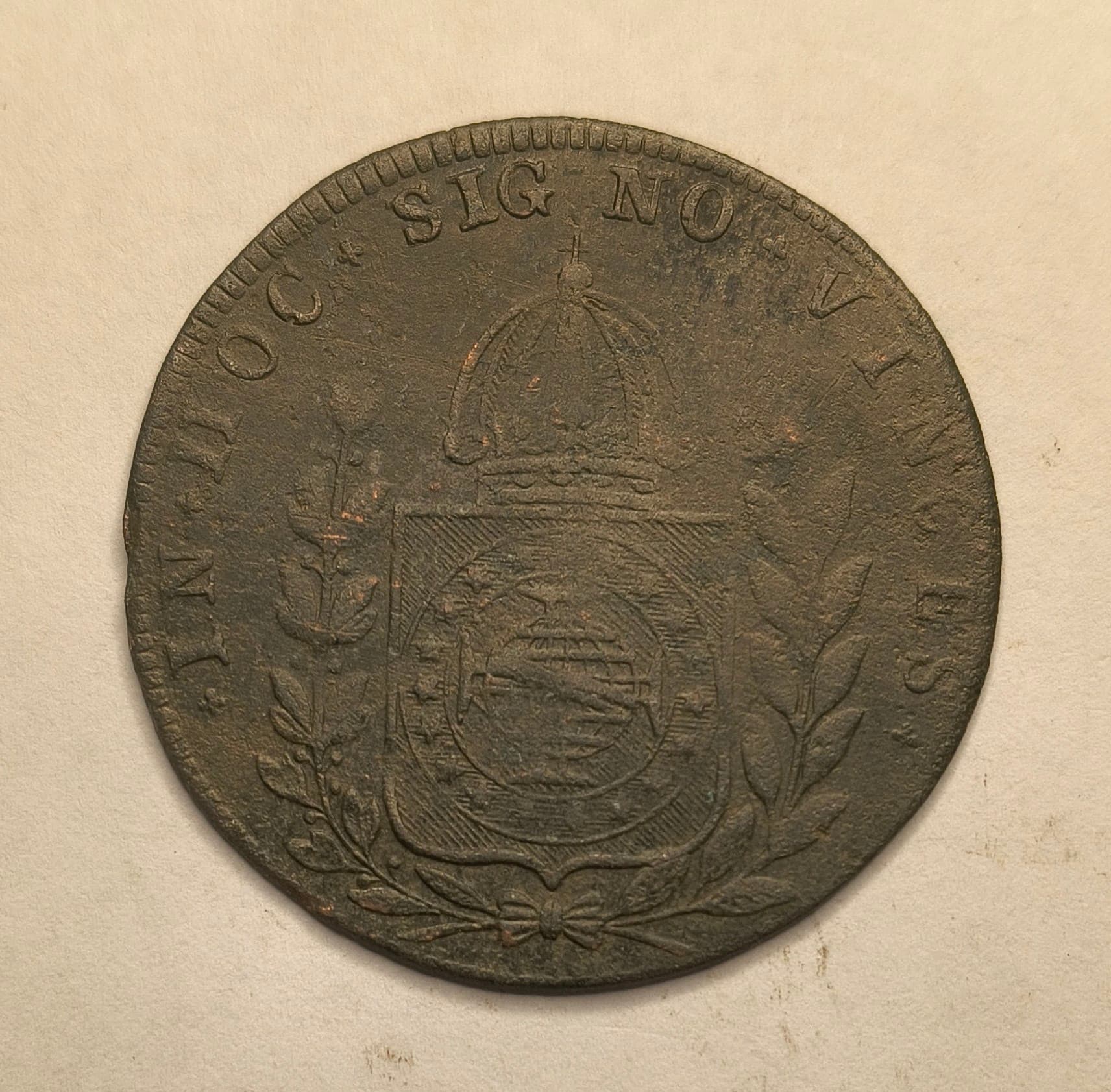 C601 - 40 REIS 1829R - BC. - Imagem 2