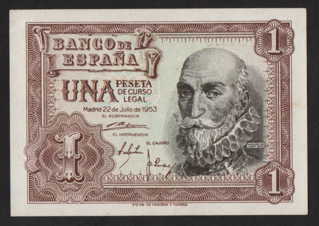 P#144 - UNA PESETA - 1953