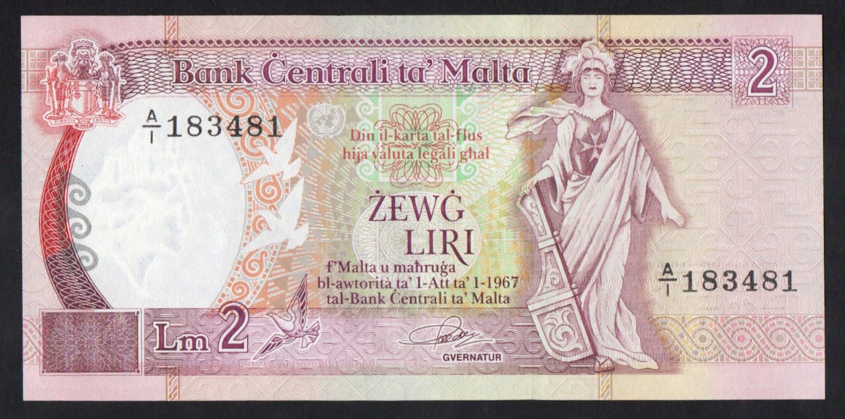 P#41 - 2 LIRI - 1989