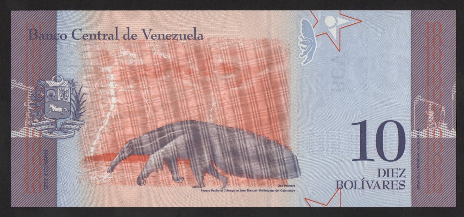 P#103 - 10 BOLIVARES - 2018 - Imagem 2