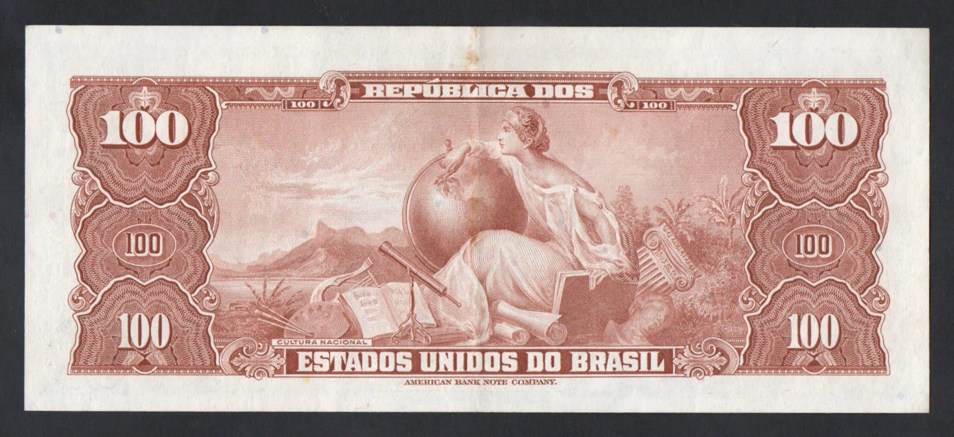 C035 - 100 CRUZEIROS - 1964 - Imagem 2
