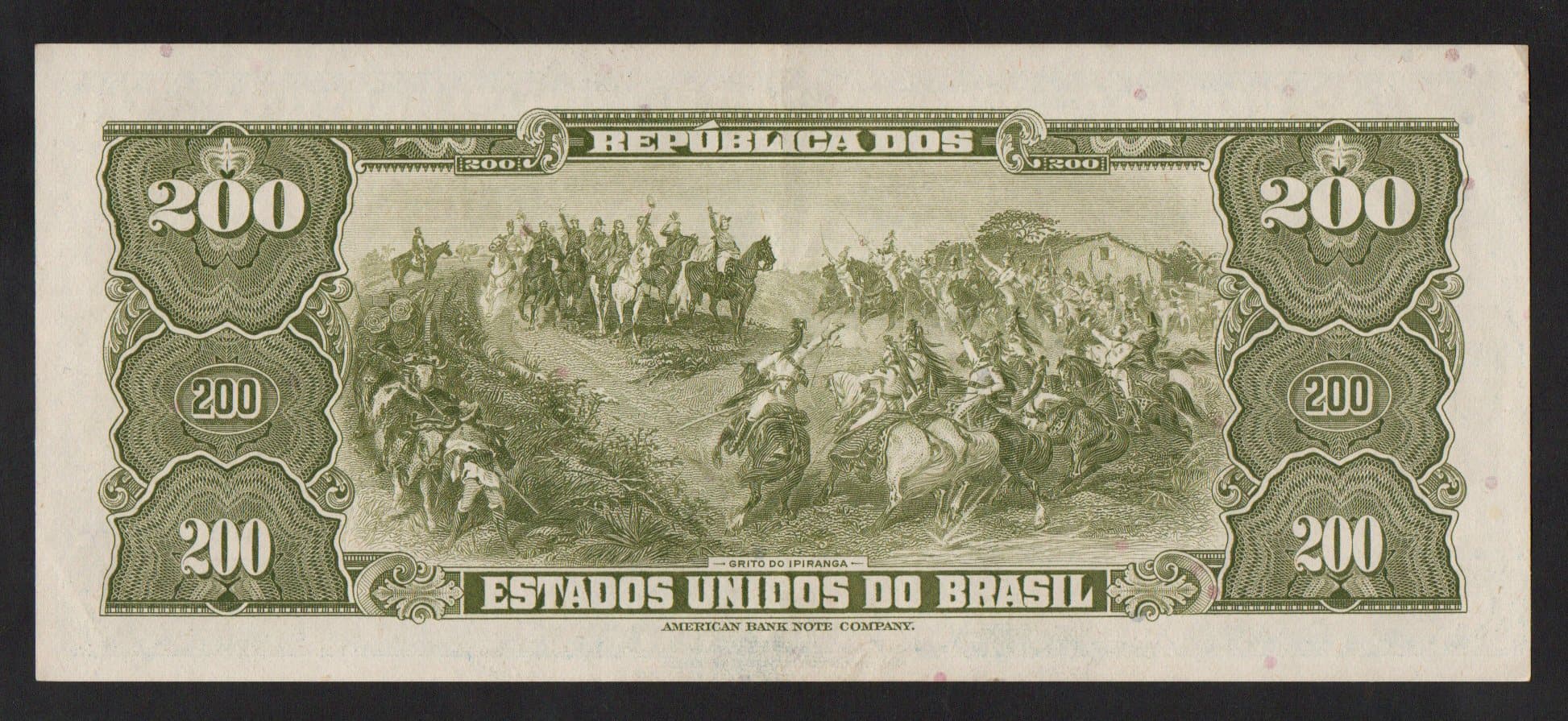 C043 - 200 CRUZEIROS - 1964 - Imagem 2