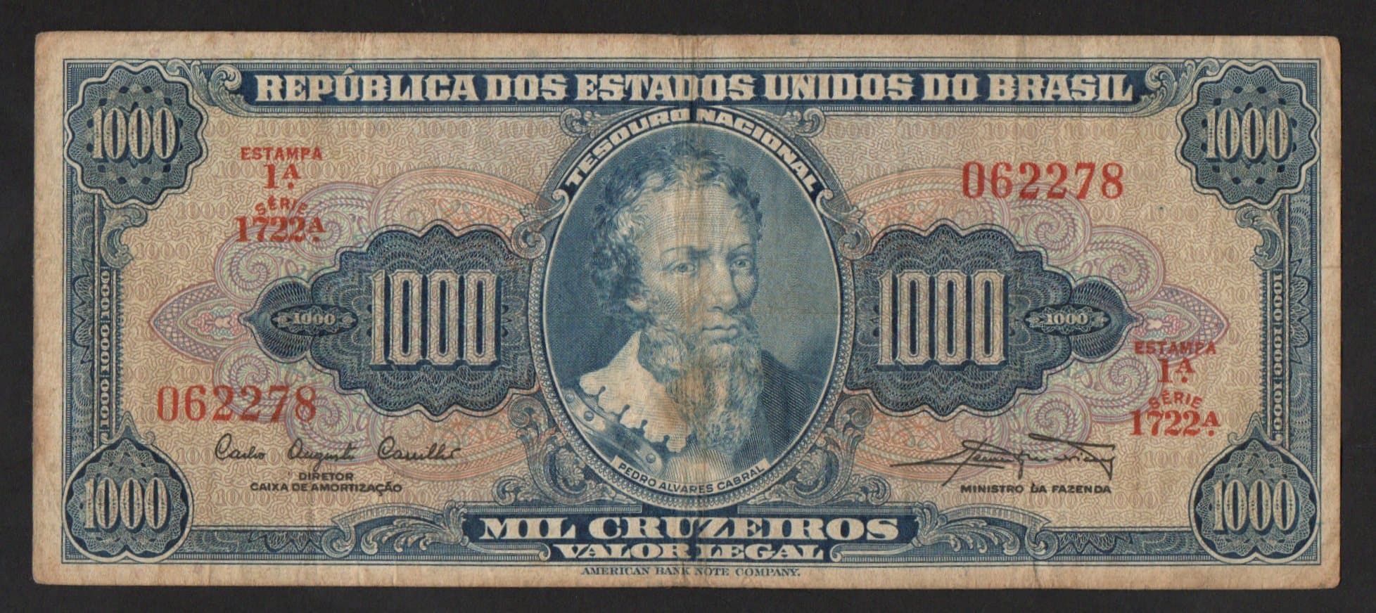 C054 - 1000 CRUZEIROS - 1961