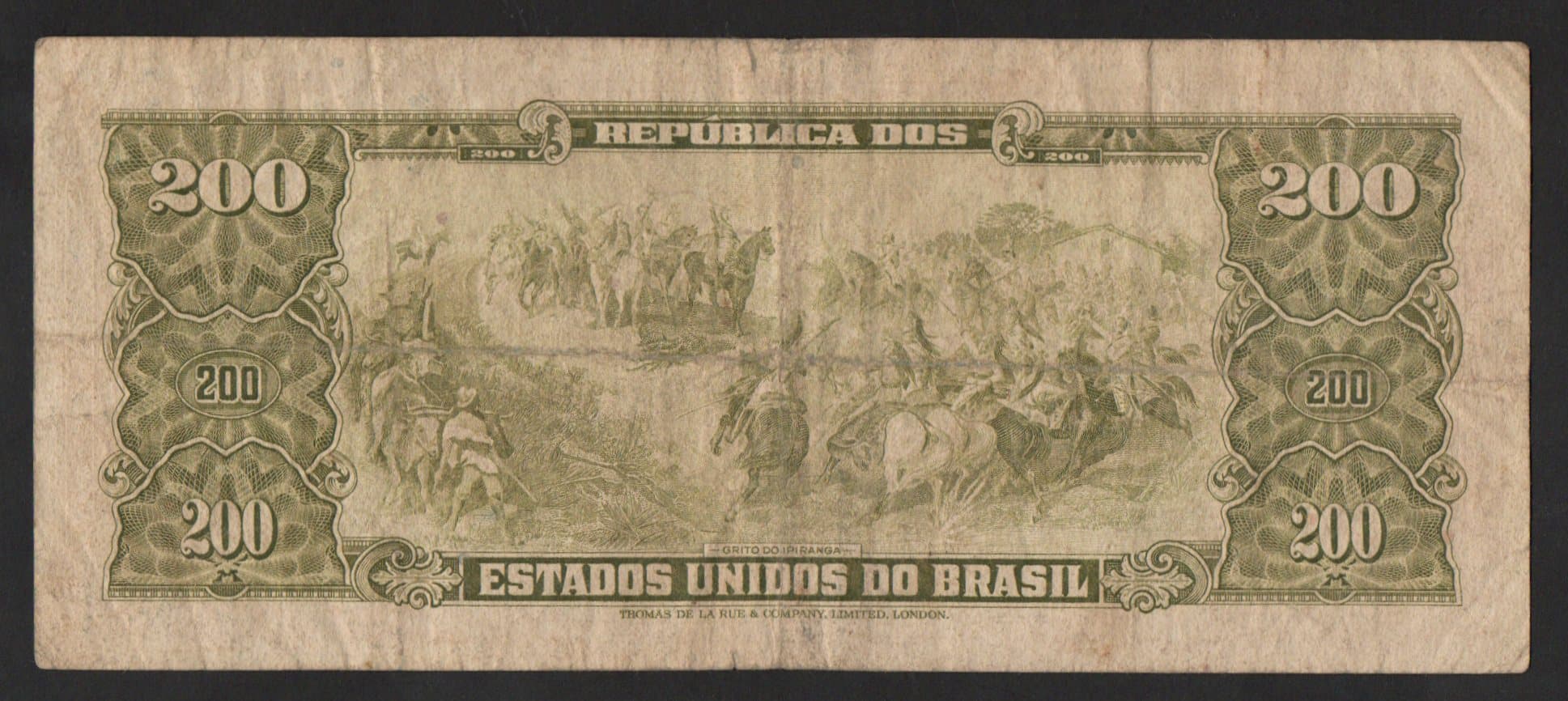 C098 - 200 CRUZEIROS - 1960 - Imagem 2