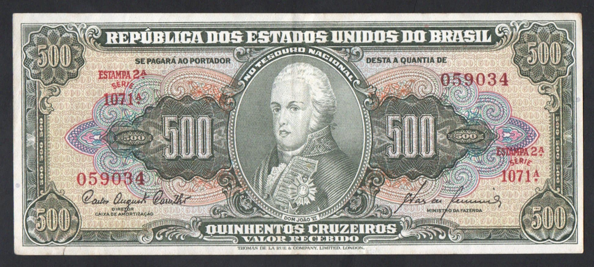 C103 - 500 CRUZEIROS - 1960