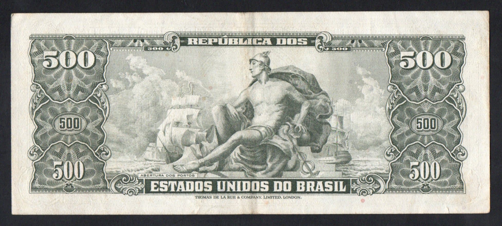C103 - 500 CRUZEIROS - 1960 - Imagem 2