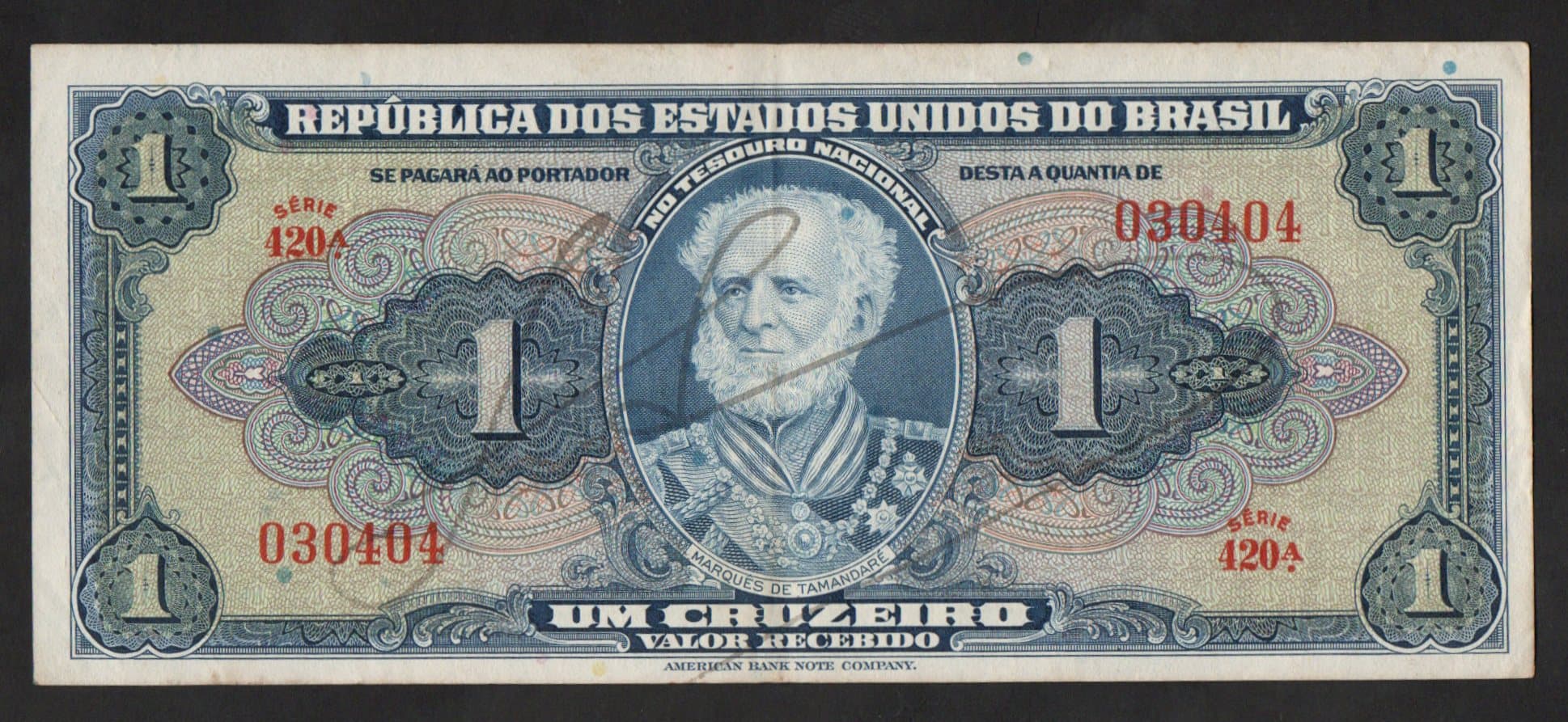 420 - 1 CRUZEIRO - 1944