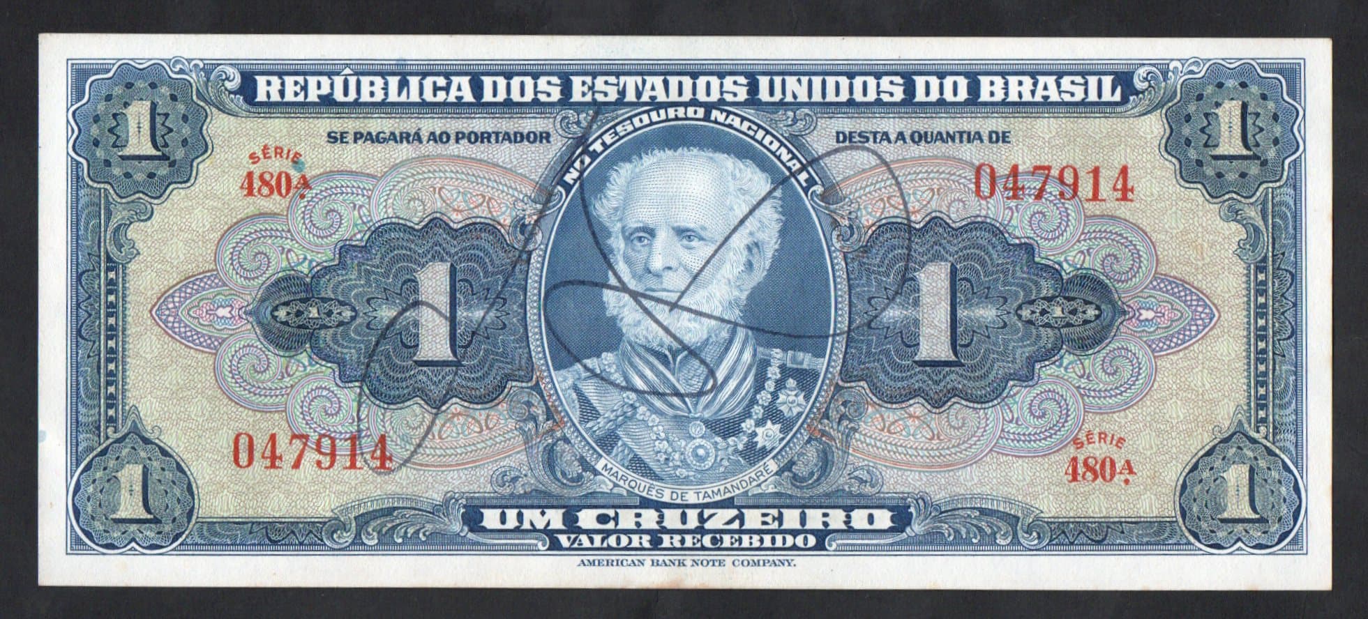 480 - 1 CRUZEIRO - 1944