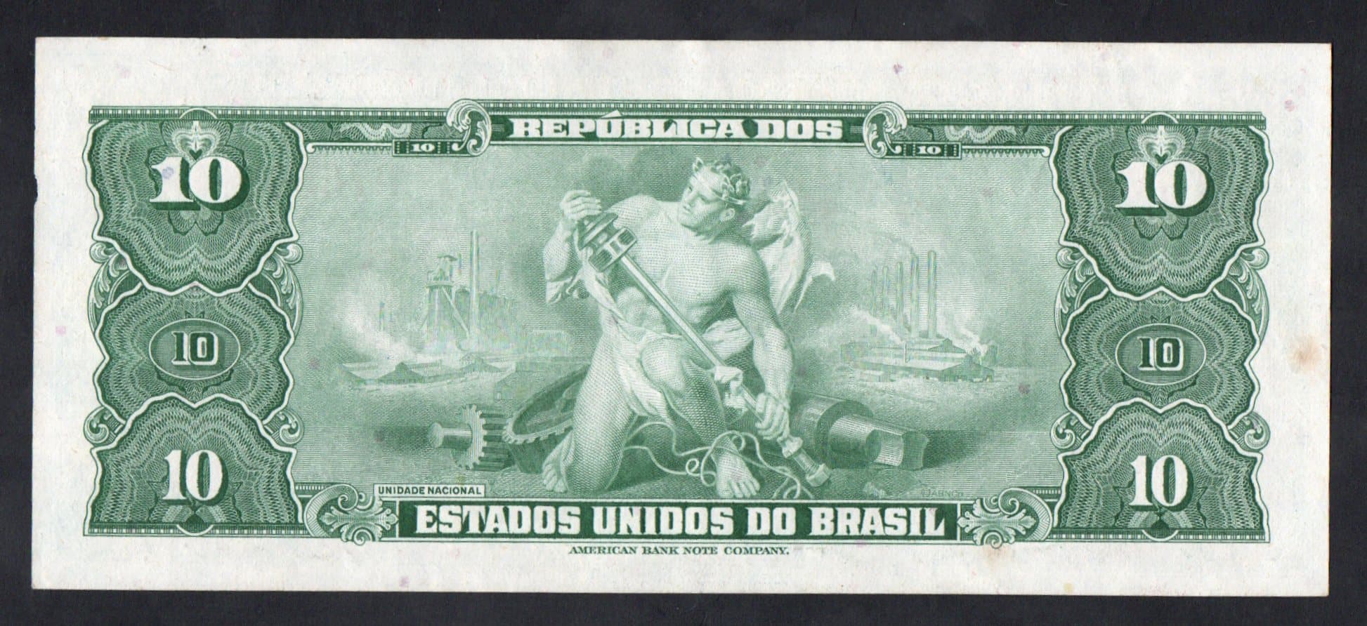 C019 - 10 CRUZEIROS - 1961 - Imagem 2