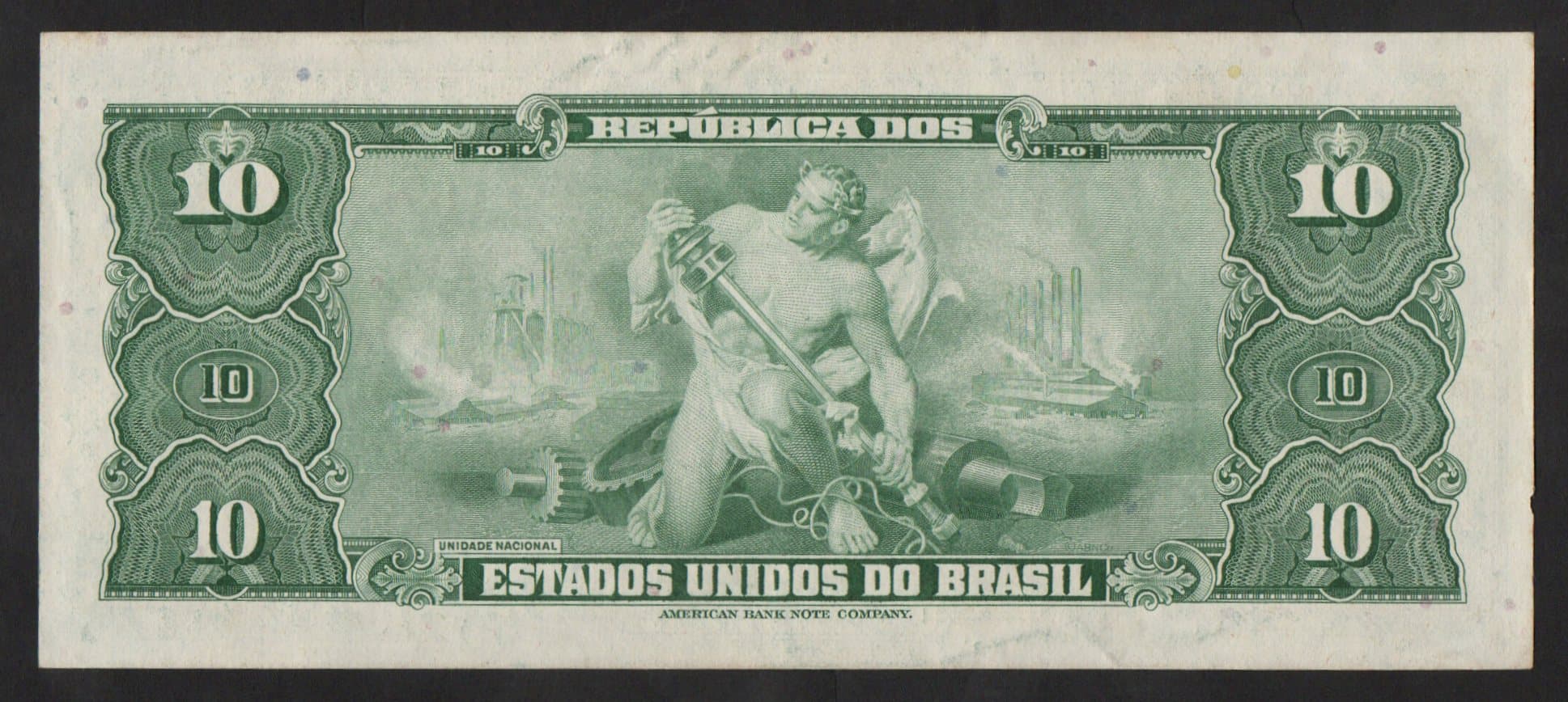 C019 - 10 CRUZEIROS - 1961 - Imagem 2