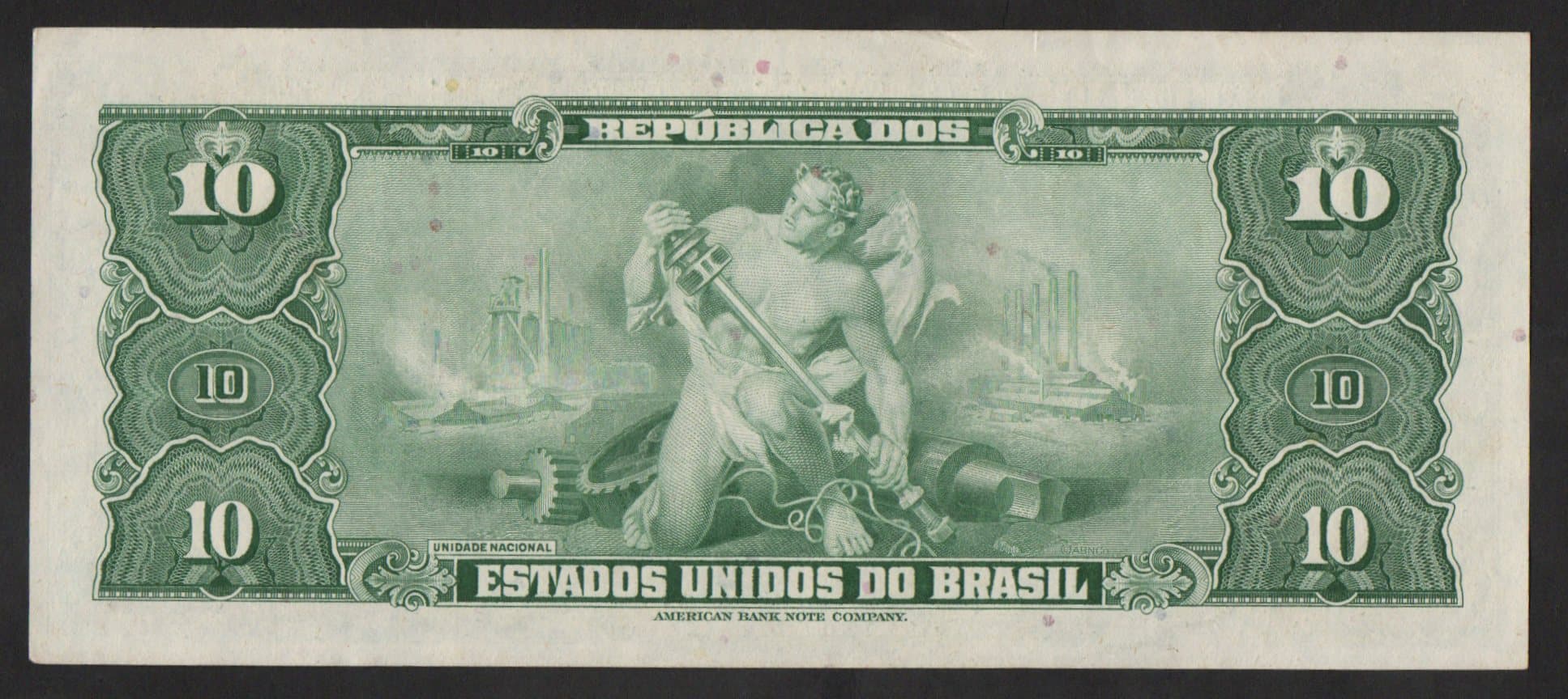 C019 - 10 CRUZEIROS - 1961 - Imagem 2