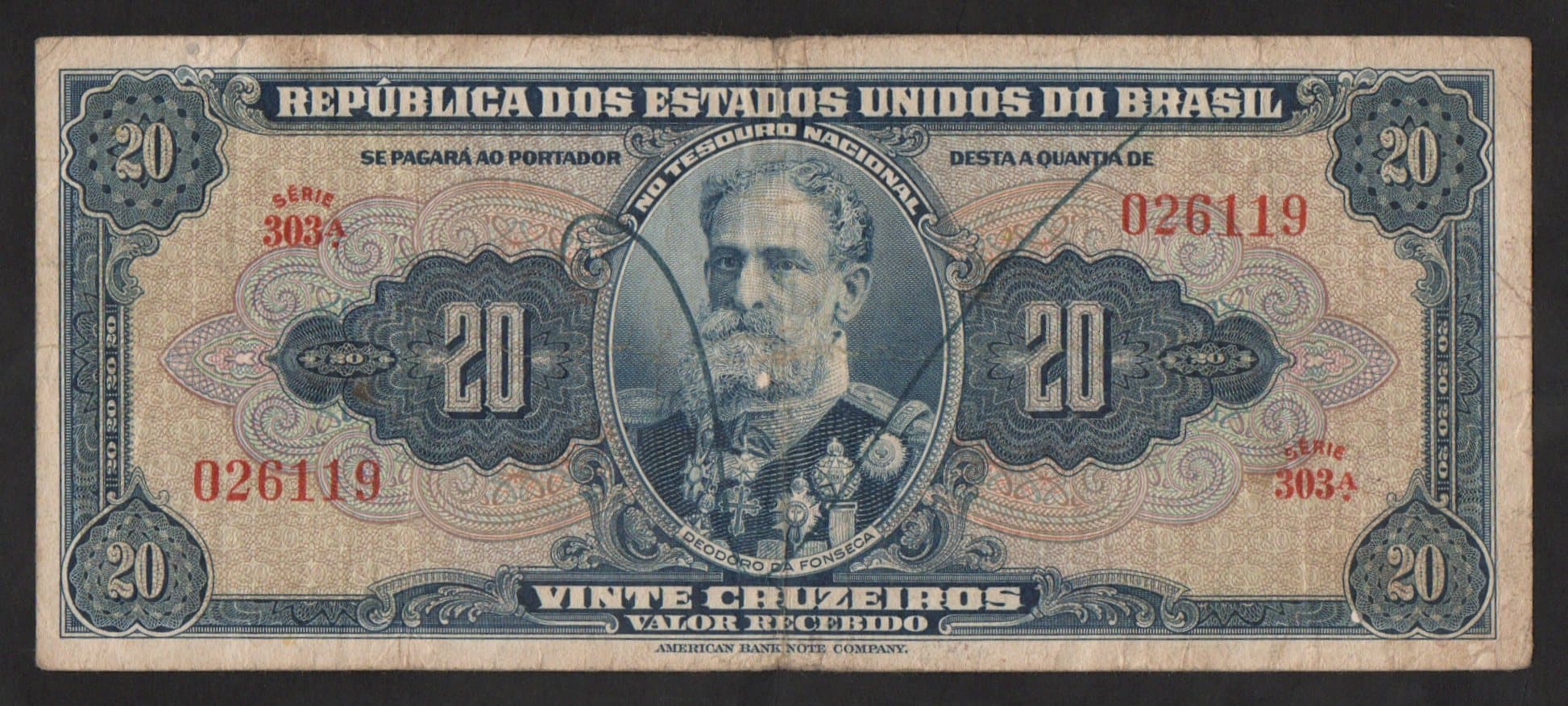 C021 - 20 CRUZEIROS - 1943 - Imagem 1