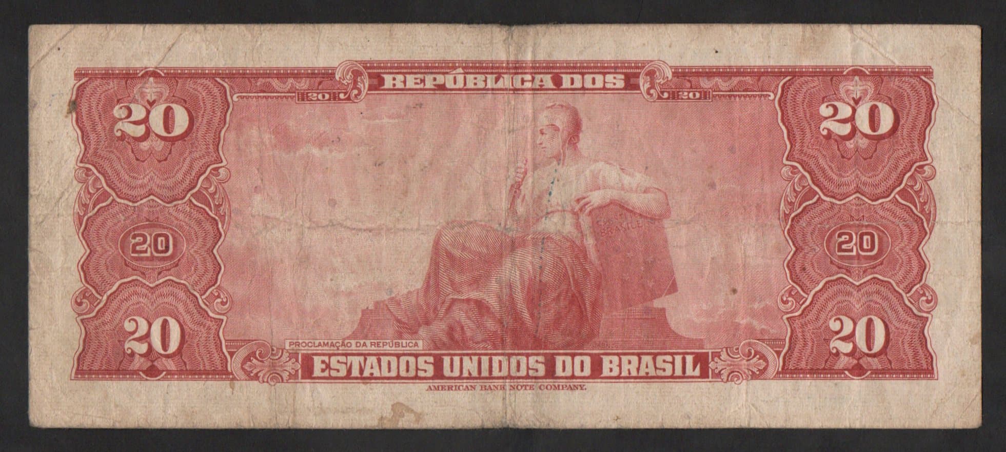 C021 - 20 CRUZEIROS - 1943 - Imagem 2
