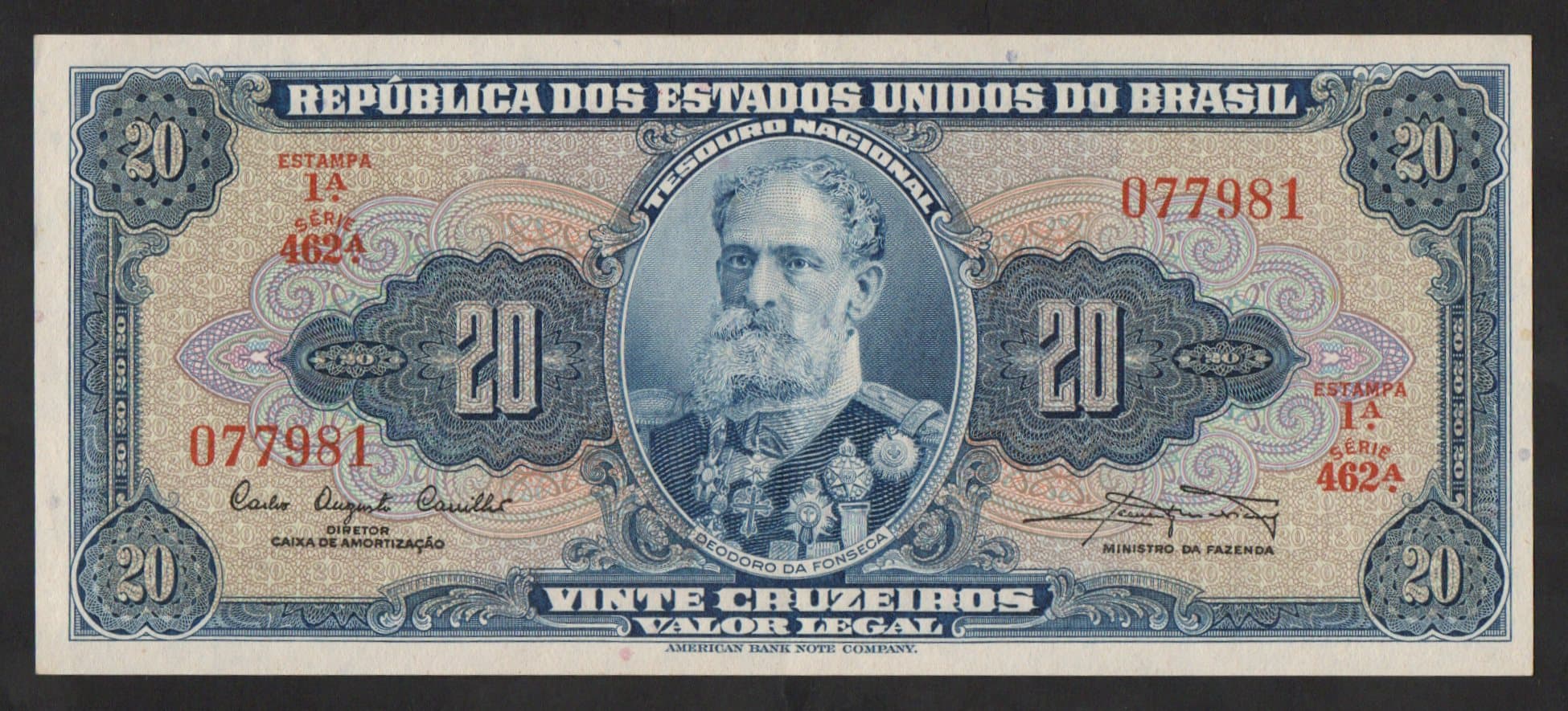 C022 - 20 CRUZEIROS - 1961 - Imagem 1