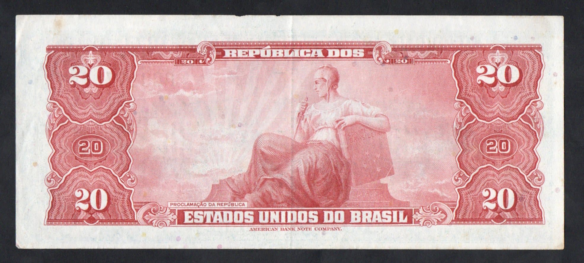 C022 - 20 CRUZEIROS - 1961 - Imagem 2