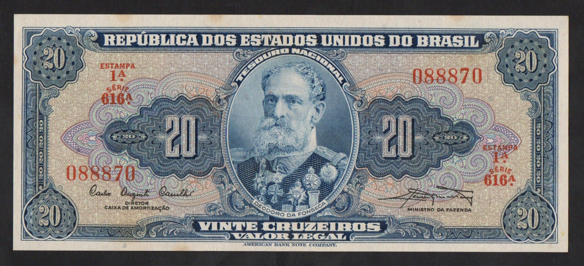 C022 - 20 CRUZEIROS - 1961 - Imagem 1