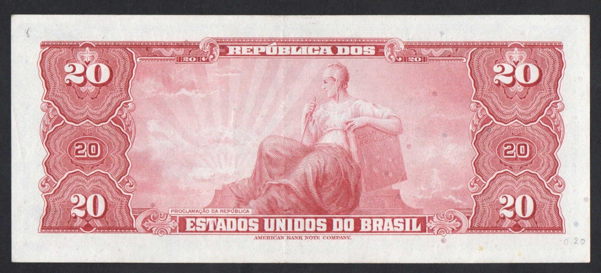 C023 - 20 CRUZEIROS - 1963 - Imagem 2