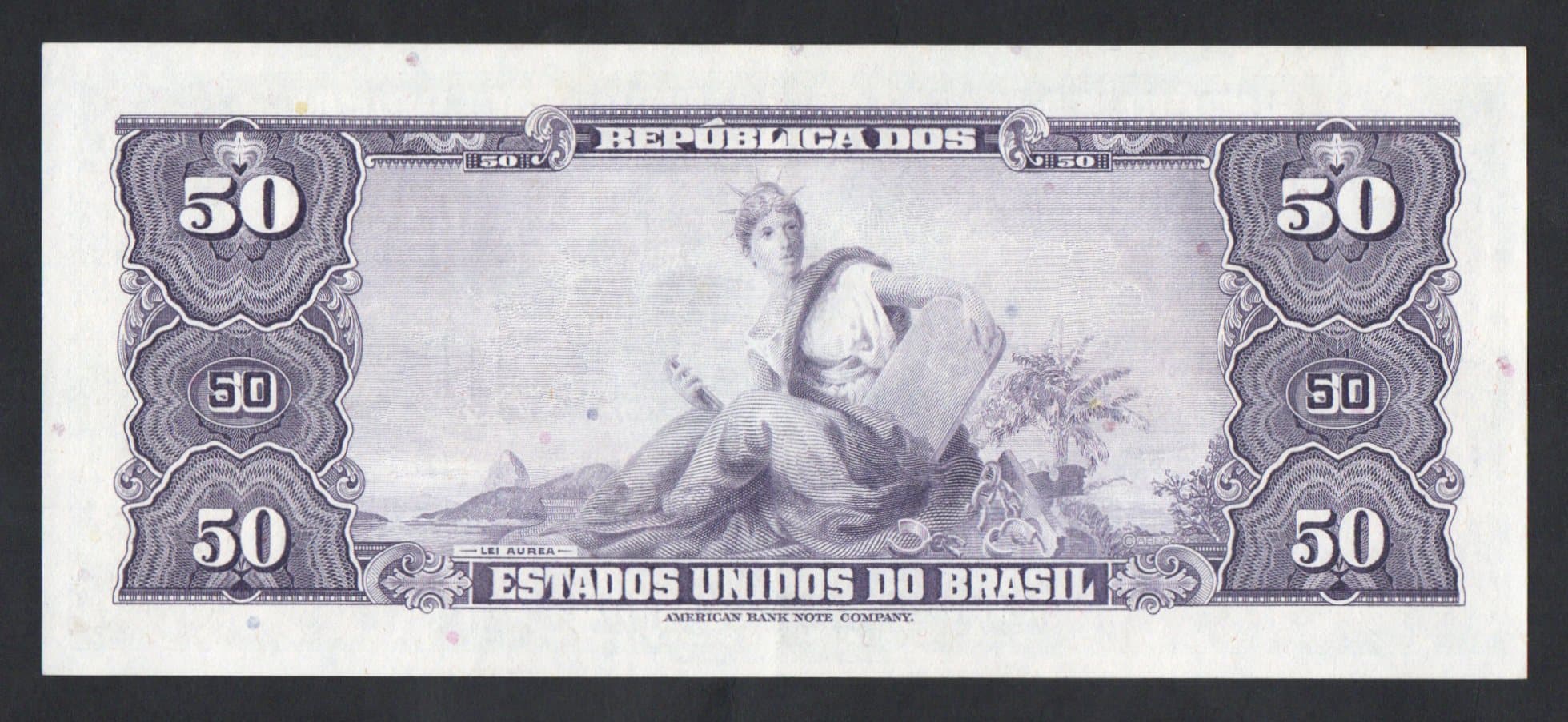 C028 - 50 CRUZEIROS - 1961 - Imagem 2