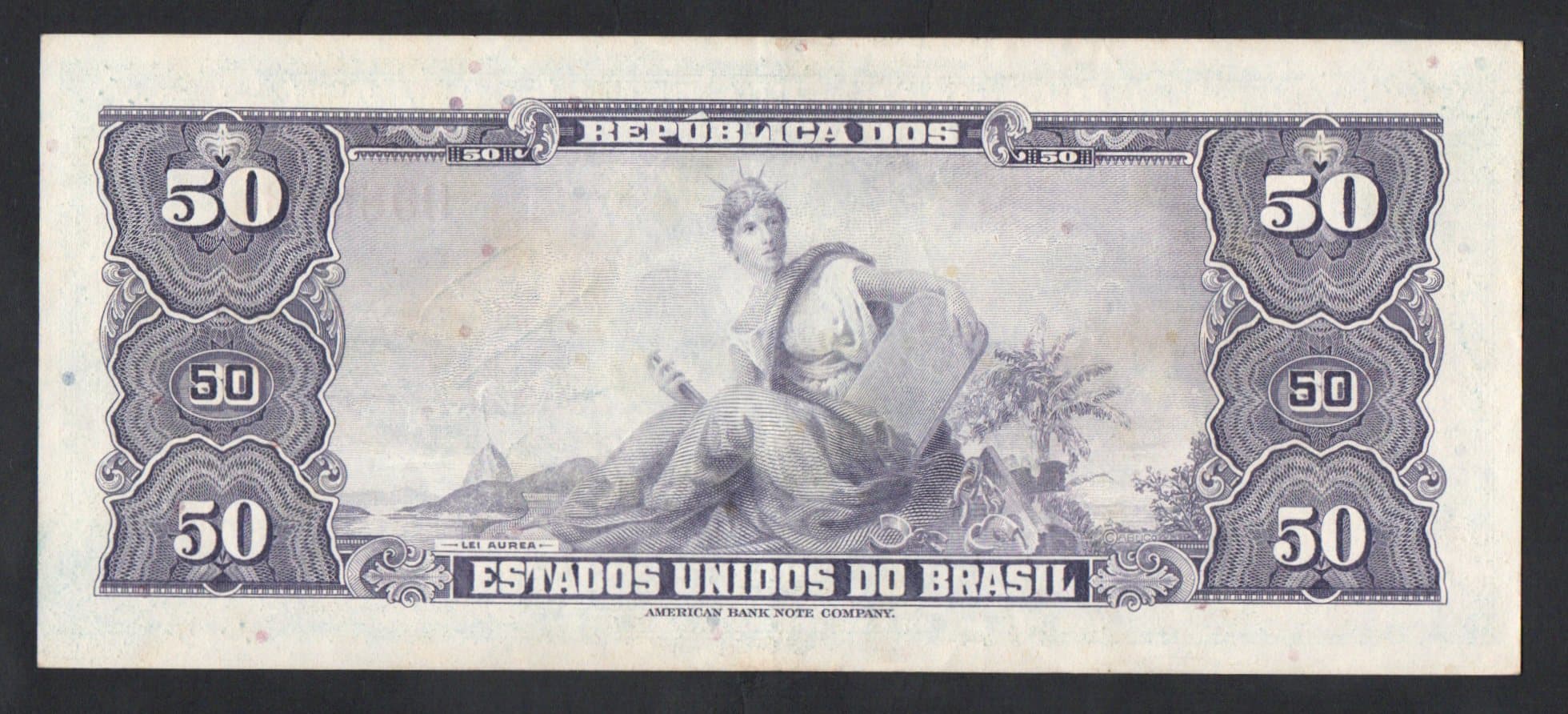 C028 - 50 CRUZEIROS - 1961 - Imagem 2