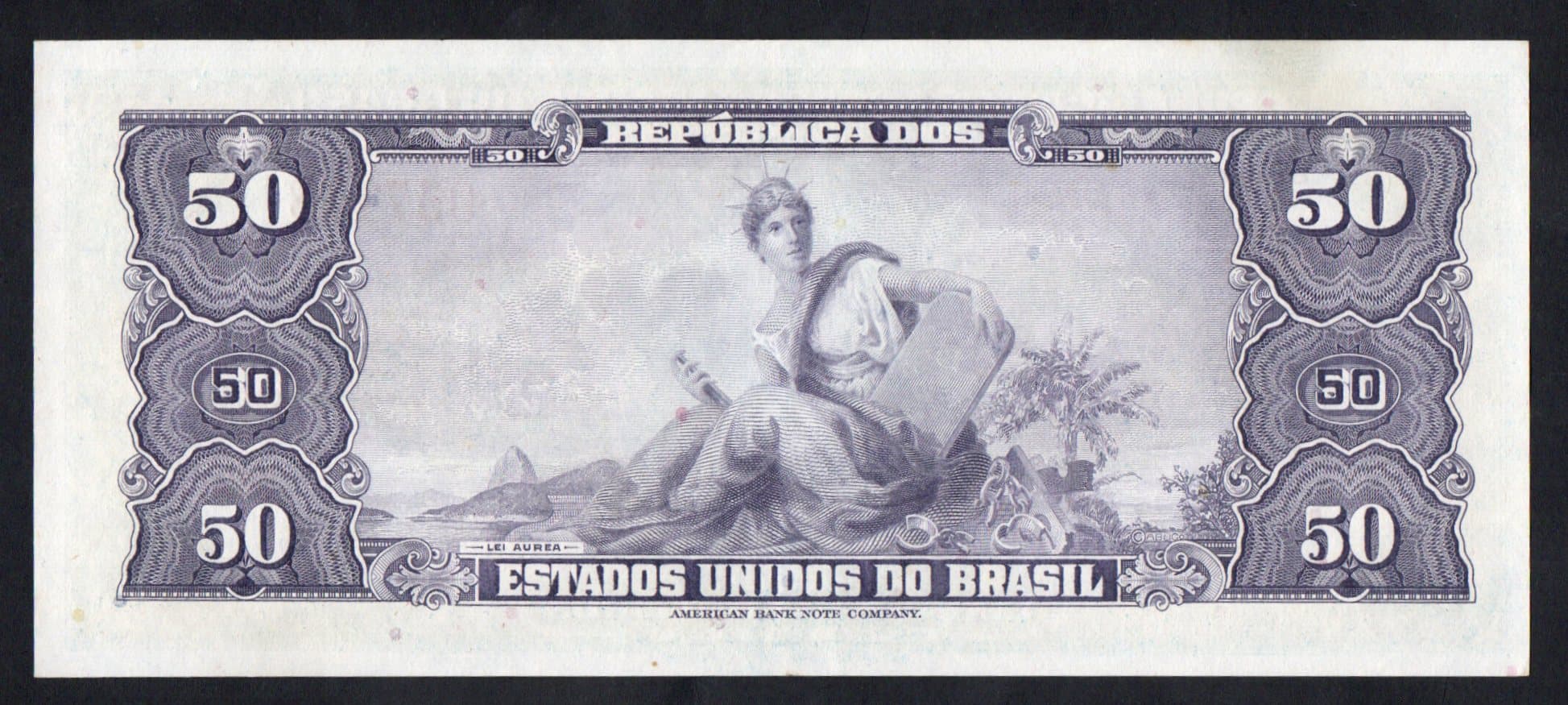 C028 - 50 CRUZEIROS - 1961 - Imagem 2