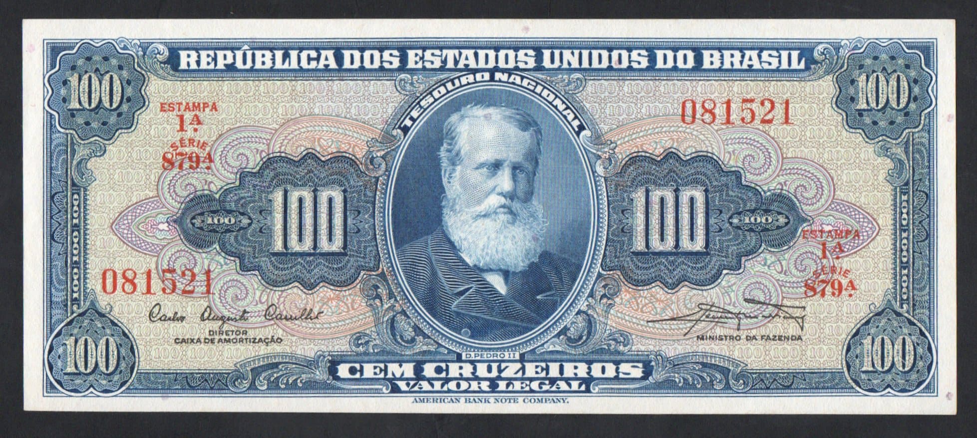 C034 - 100 CRUZEIROS , 1961 - Imagem 1
