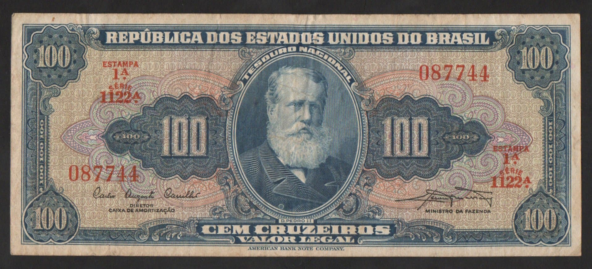 C034 - 100 CRUZEIROS - 1961 - Imagem 1