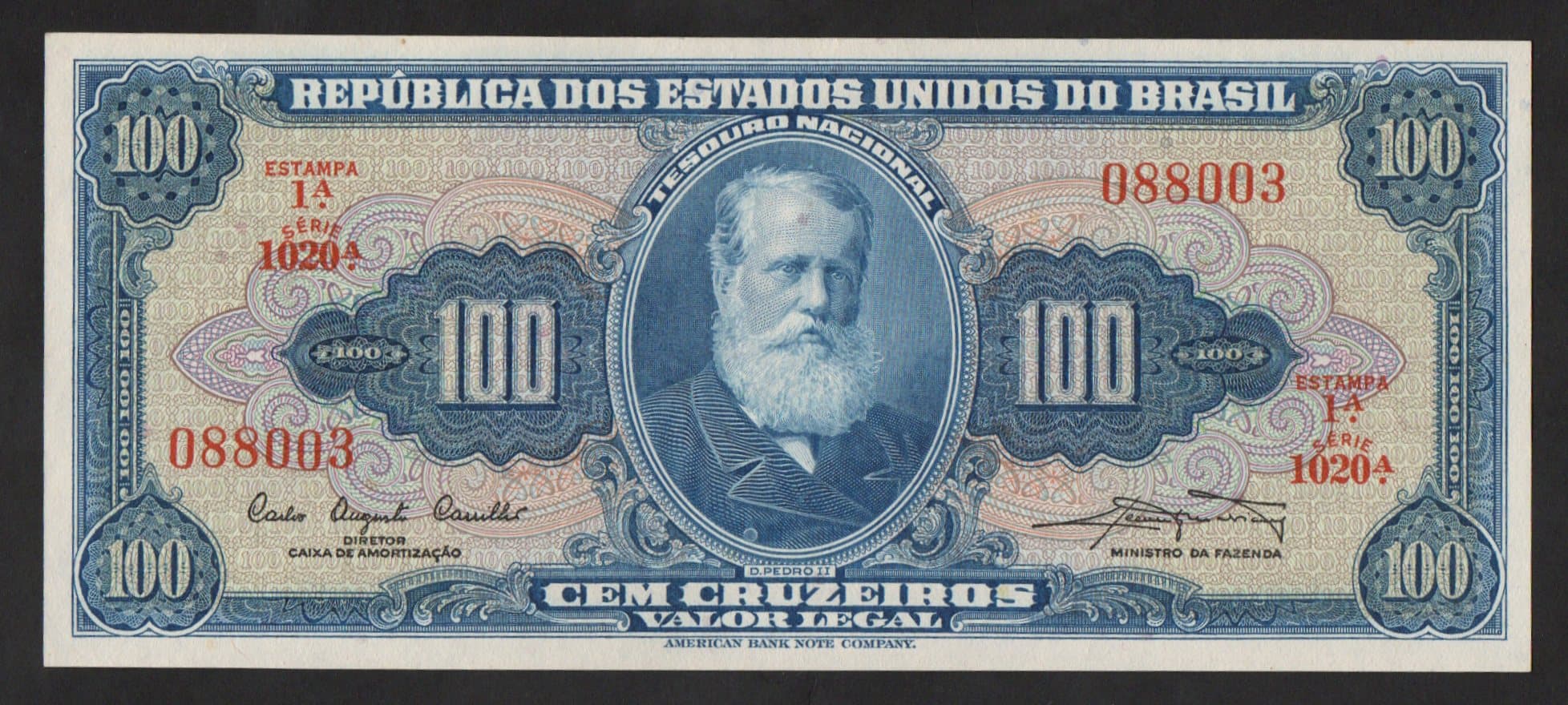 C034 - 100 CRUZEIROS , 1961 - Imagem 1