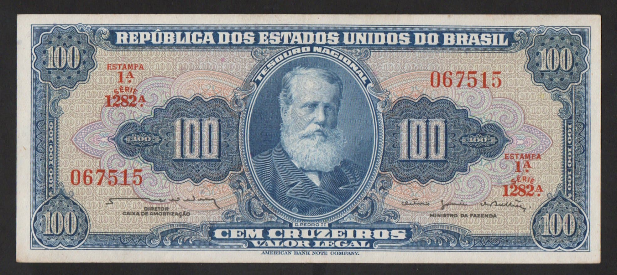 C035 - 100 CRUZEIROS - 1964 - Imagem 1