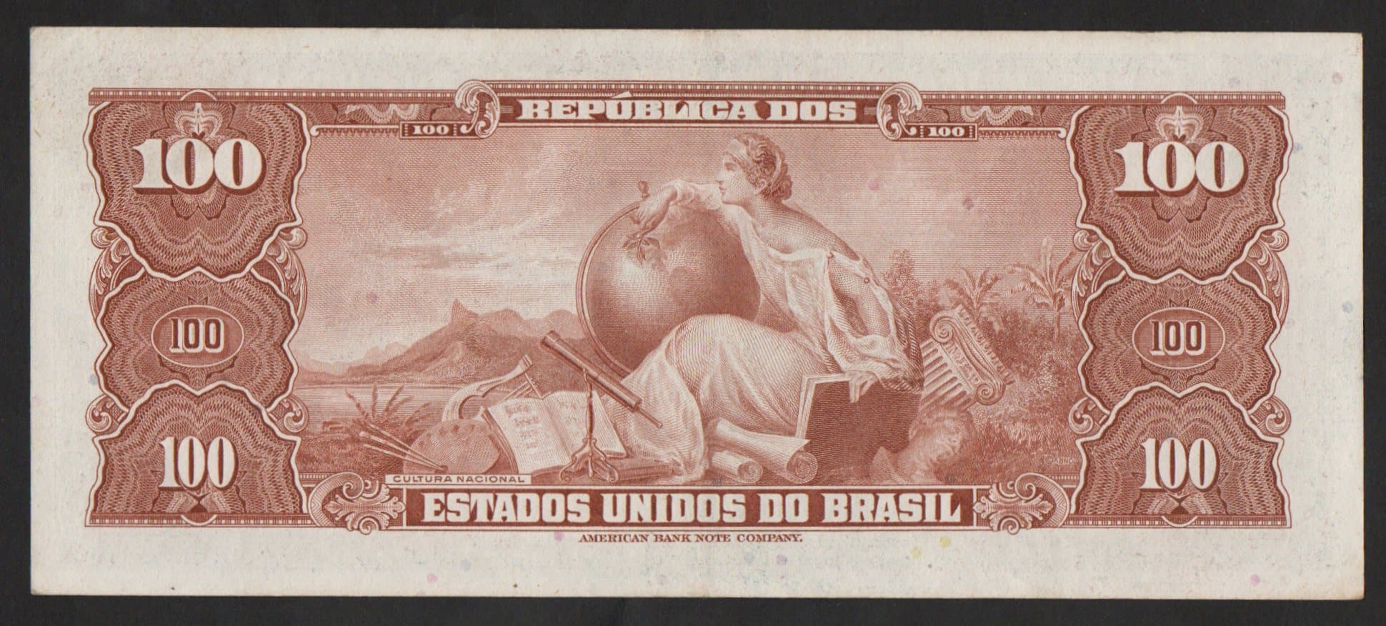 C035 - 100 CRUZEIROS - 1964 - Imagem 2