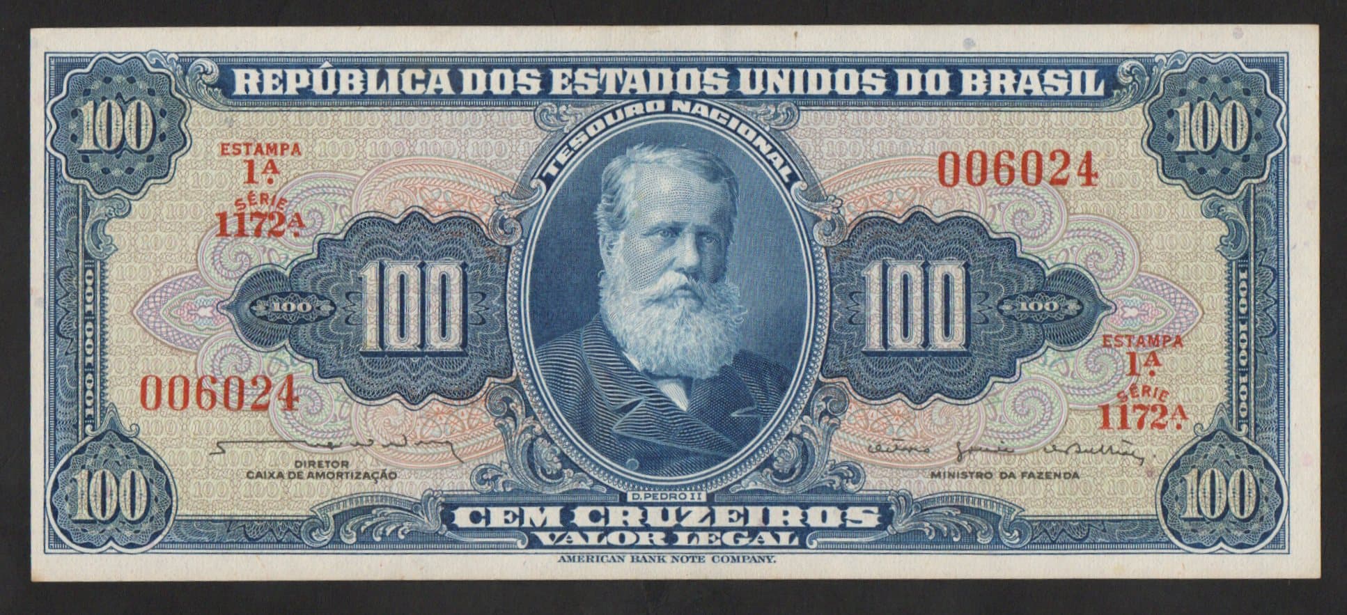 C035 - 100 CRUZEIROS - 1964 - Imagem 1