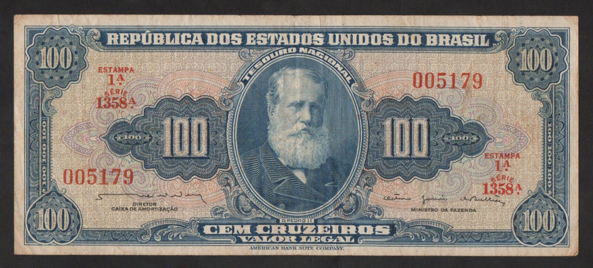 C035 - 100 CRUZEIROS - 1964 - Imagem 1