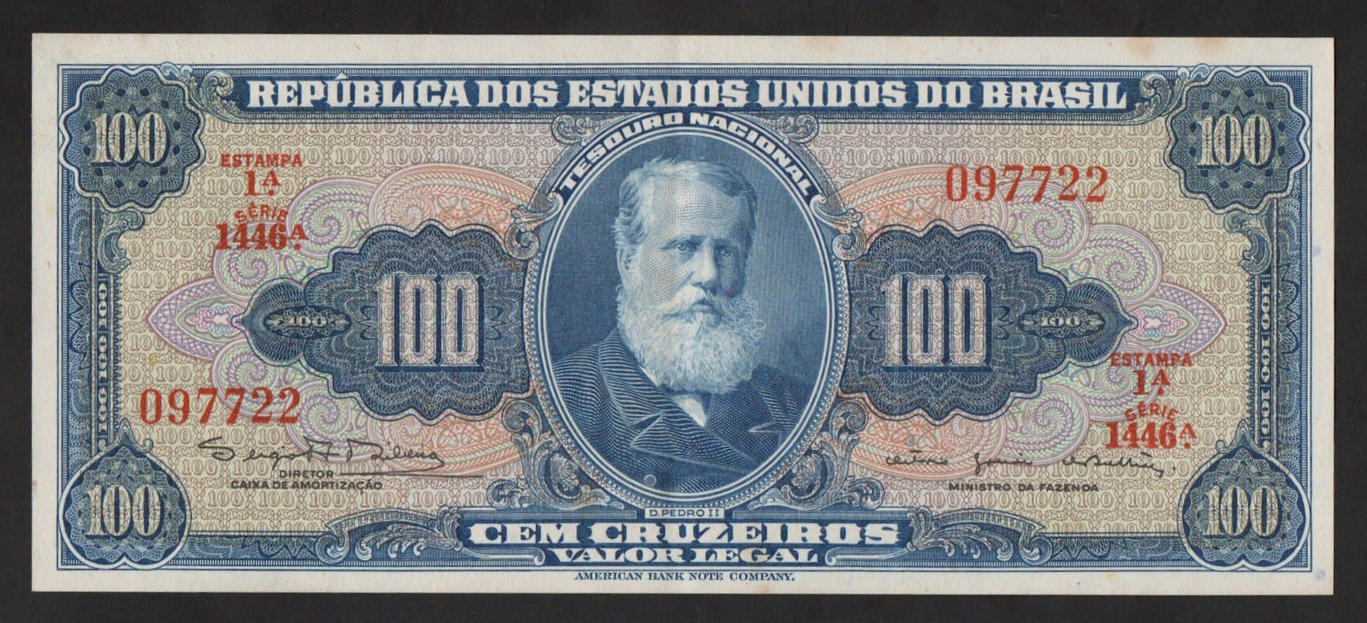 C036 - 100 CRUZEIEROS - 1964 - Imagem 1
