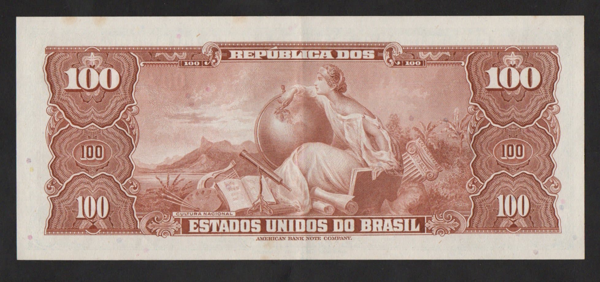 C036 - 100 CRUZEIEROS - 1964 - Imagem 2