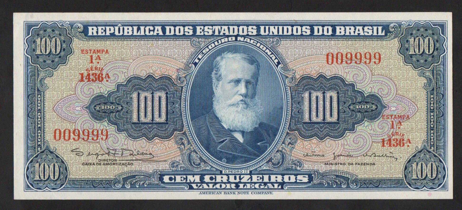C036 - 100 CRUZEIROS - 1964 - Imagem 1