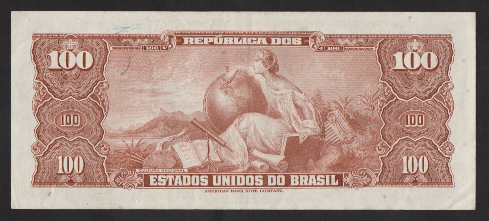 C036 - 100 CRUZEIROS - 1964 - Imagem 2