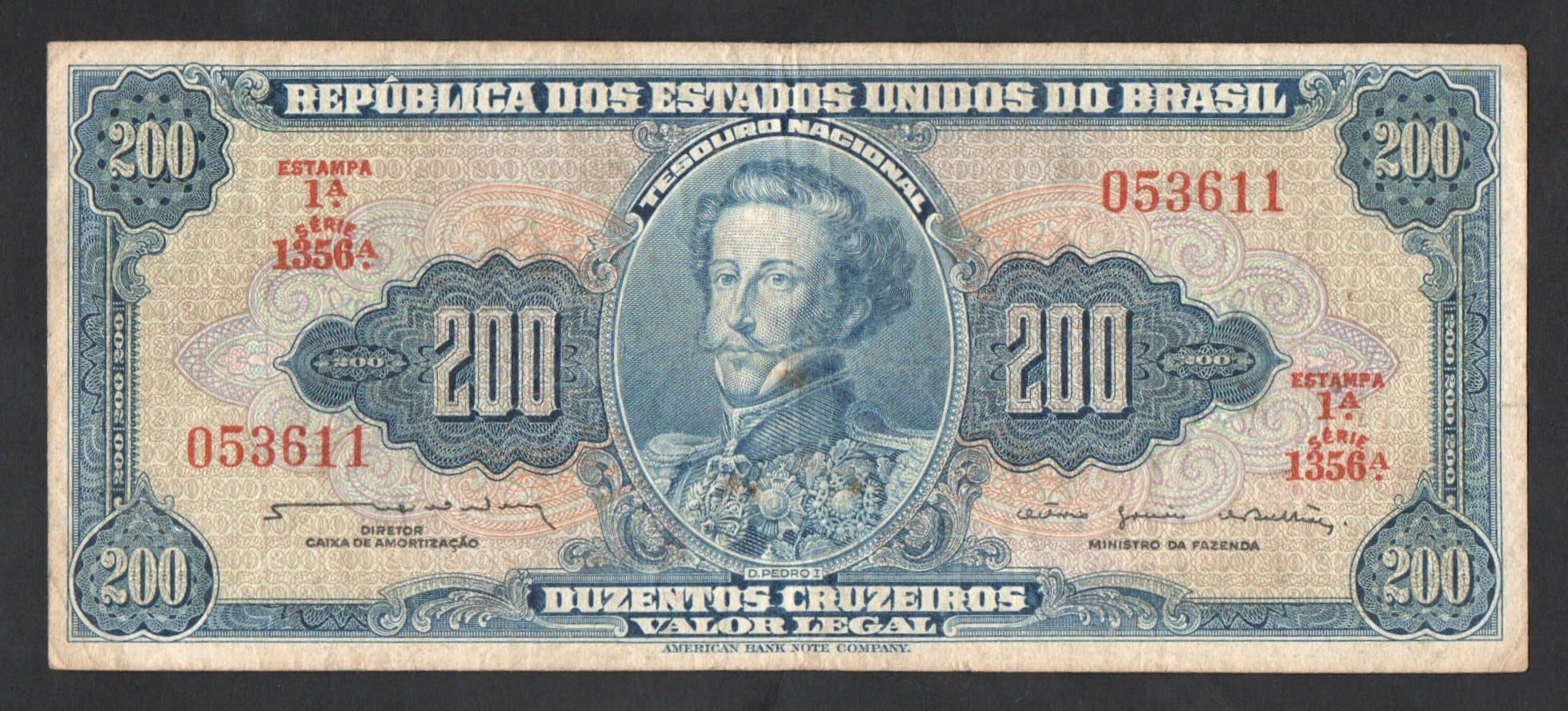 C042 - 200 CRUZEIROS - 1964 - Imagem 1