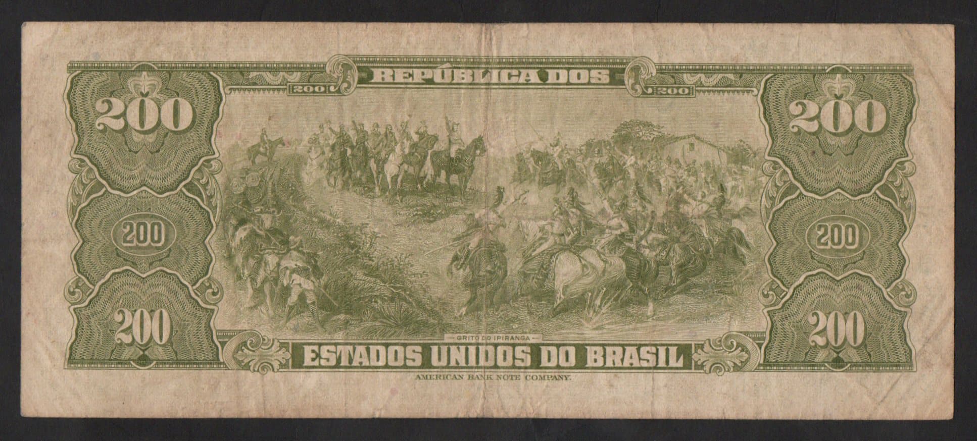 C042 - 200 CRUZEIROS - 1964 - Imagem 2