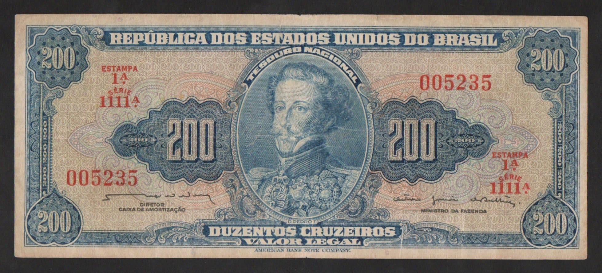 C042 - 200 CRUZEIROS - 1964 - Imagem 1