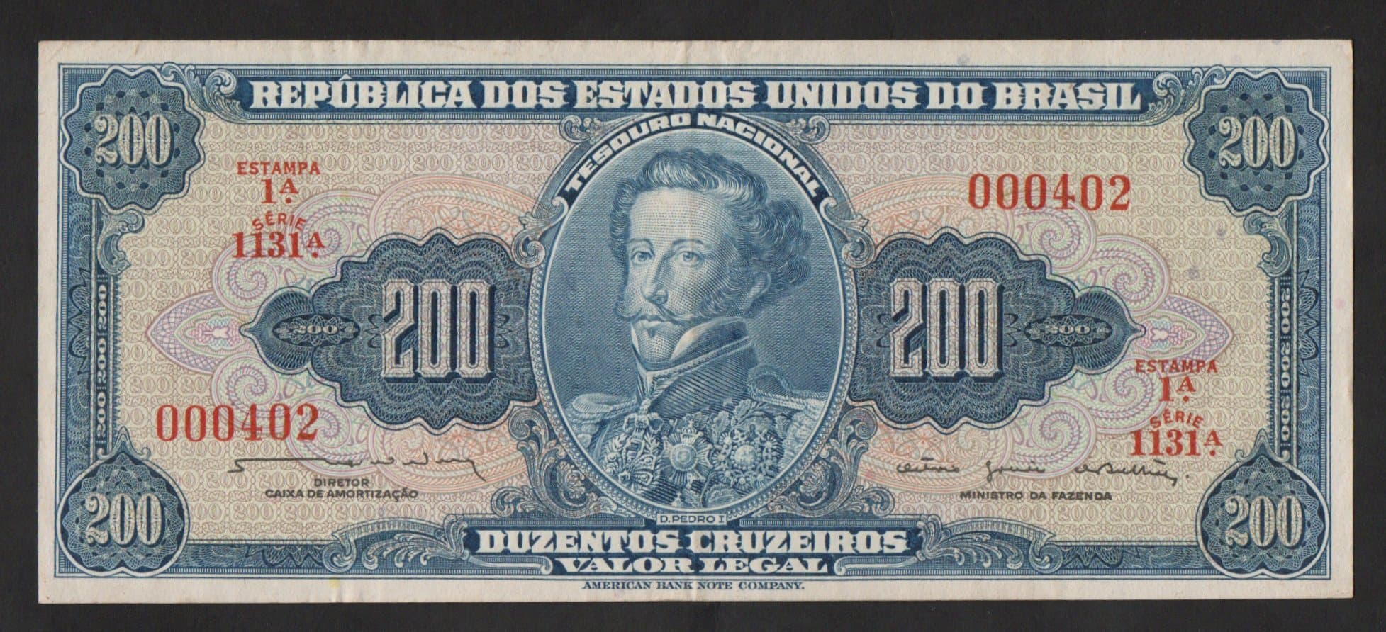 C042 - 200 CRUZEIROS - 1964 - Imagem 1