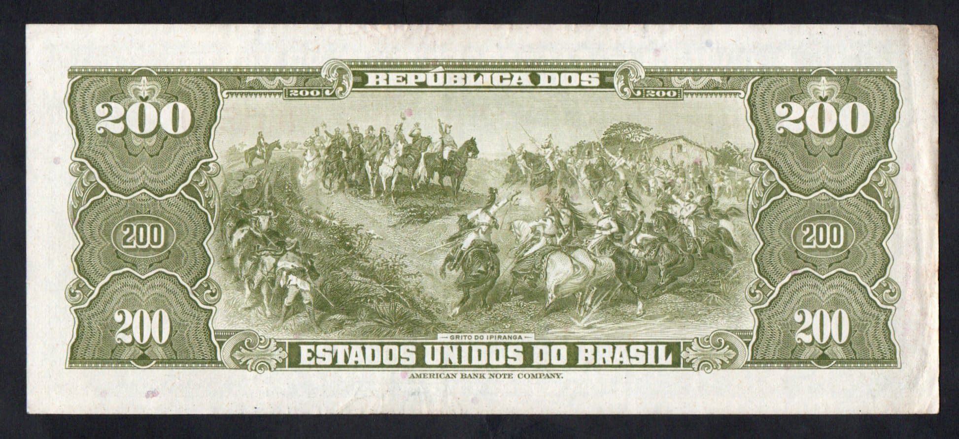 C042 - 200 CRUZEIROS - 1964 - Imagem 2