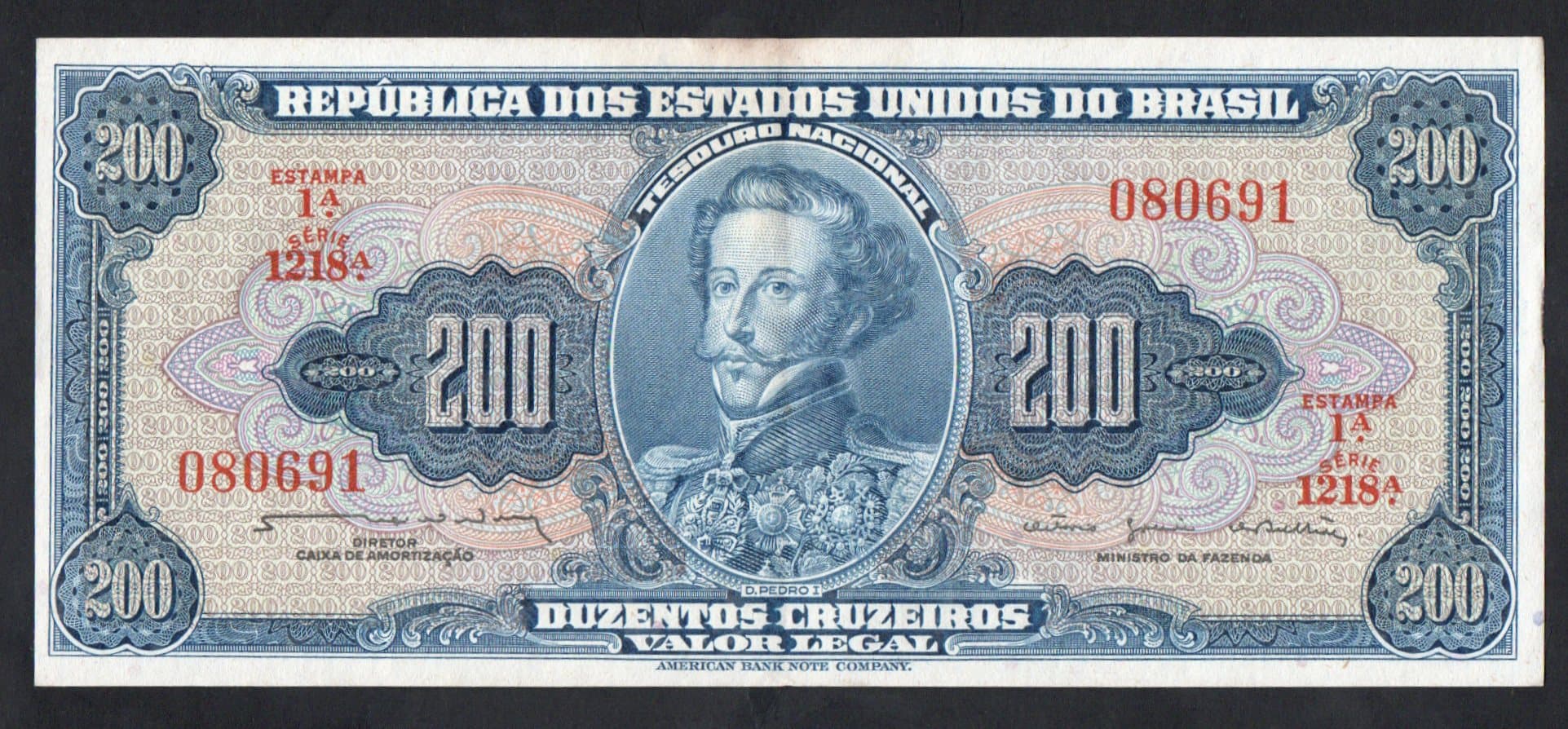 C042 - 200 CRUZEIROS - 1964 - Imagem 1