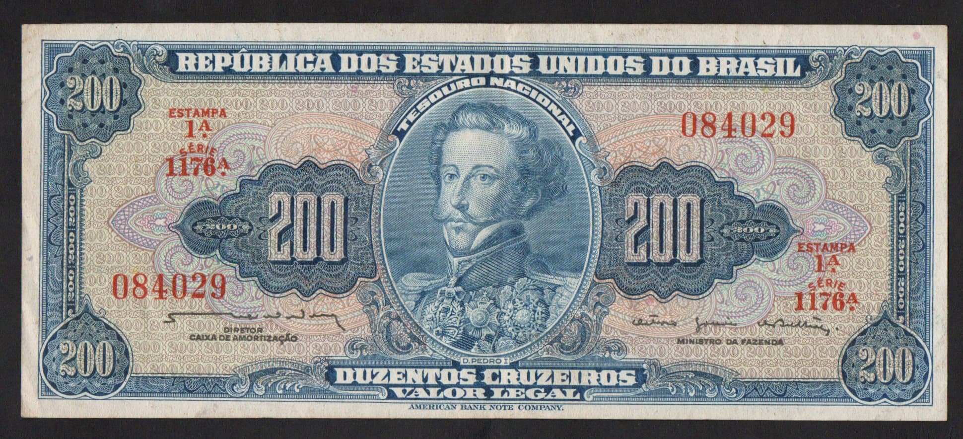 C042 - 200 CRUZEIROS - 1964 - Imagem 1