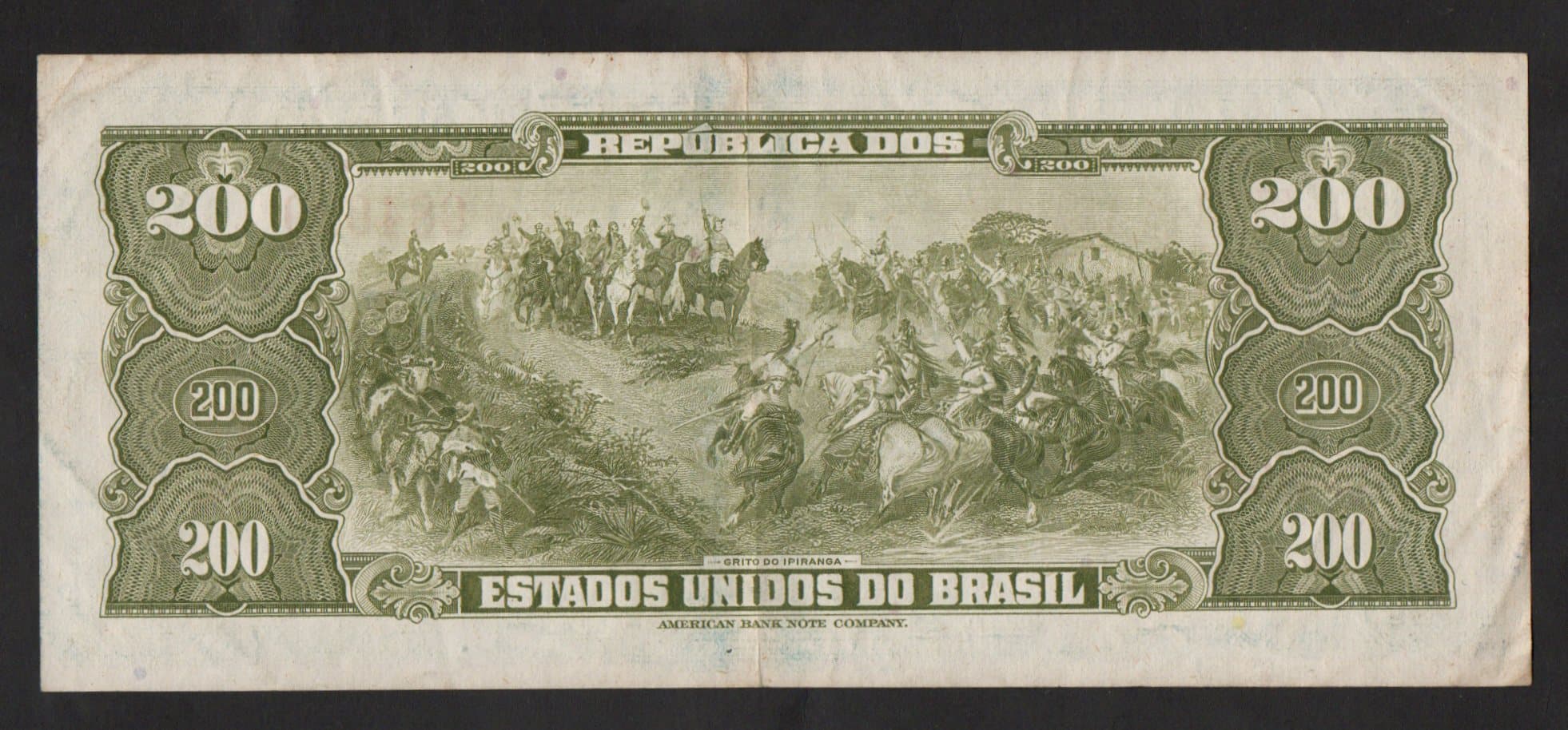 C042 - 200 CRUZEIROS - 1964 - Imagem 2