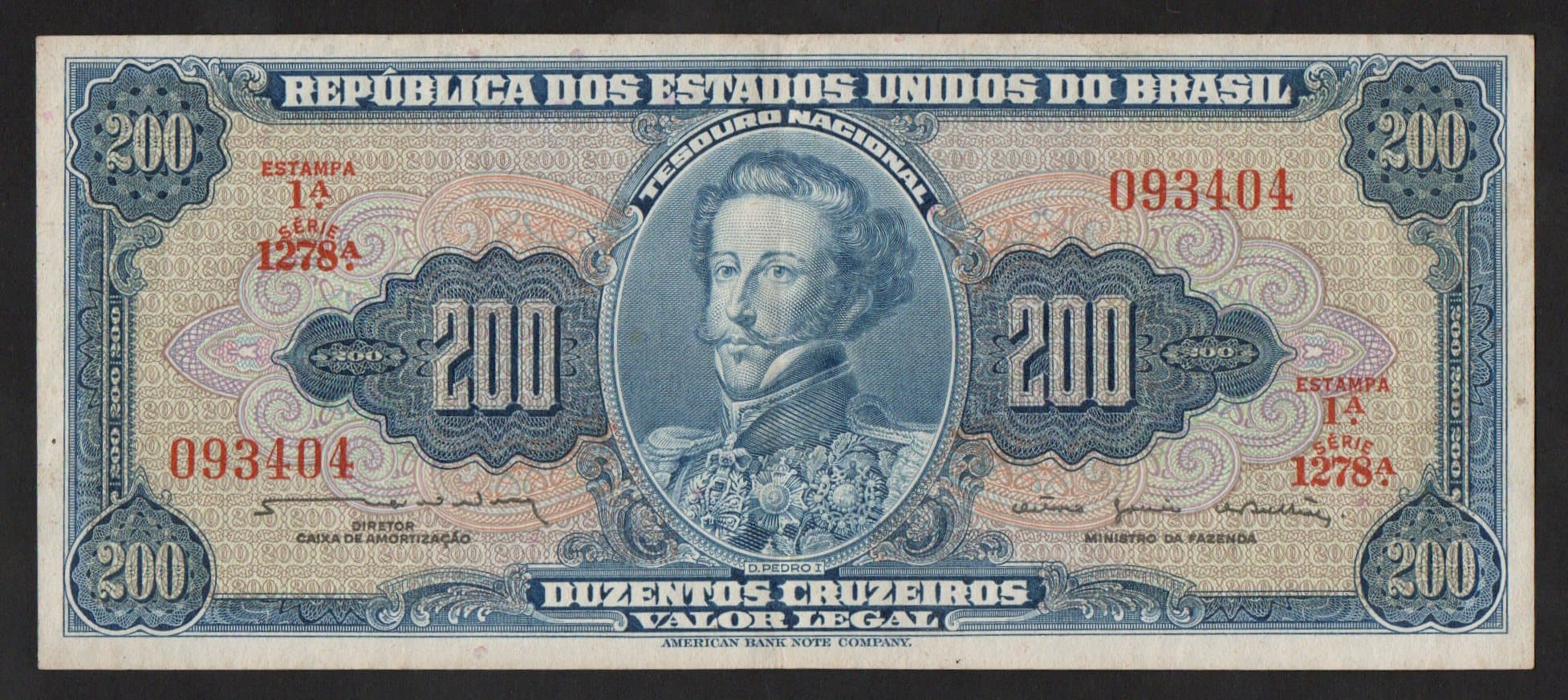 C042 - 200 CRUZEIROS - 1964 - Imagem 1