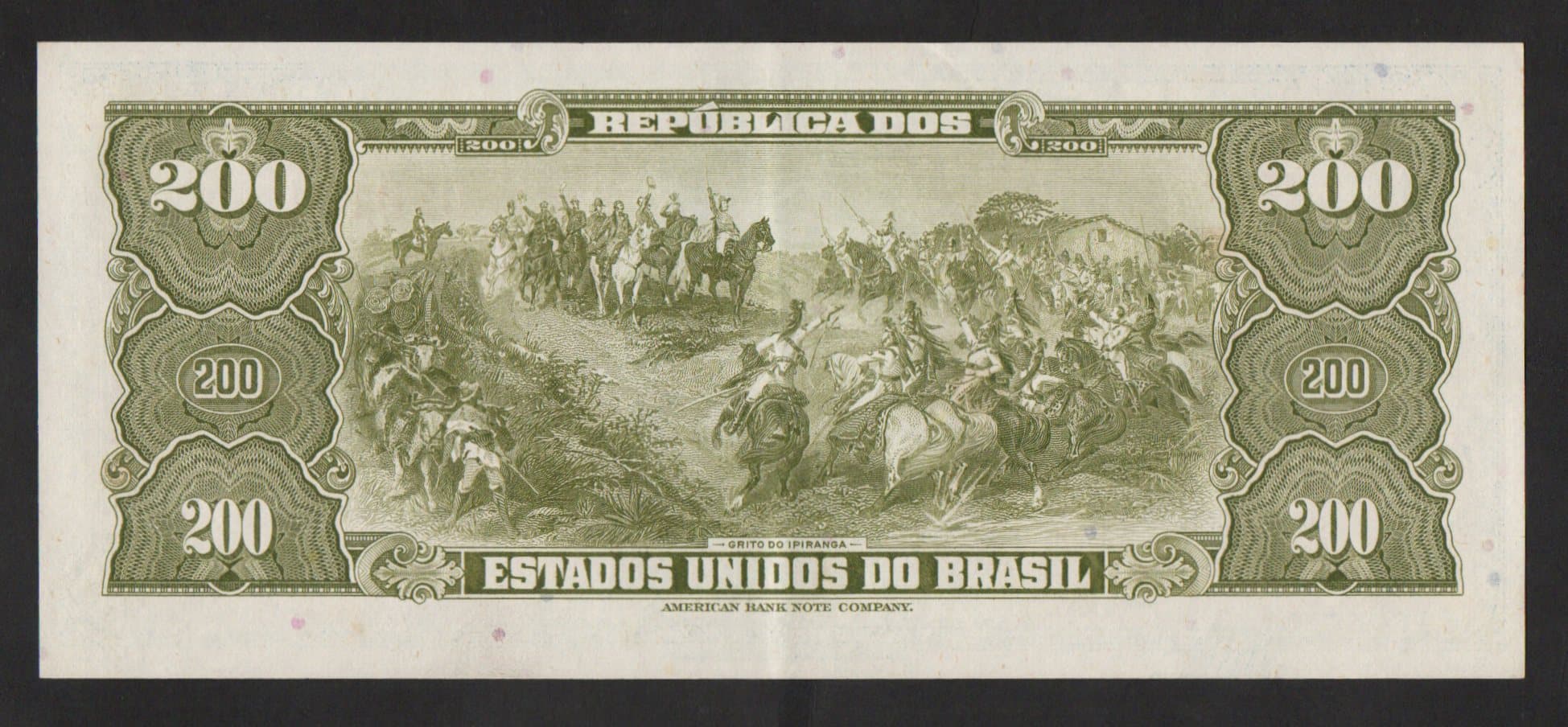 C042 - 200 CRUZEIROS - 1964 - Imagem 2