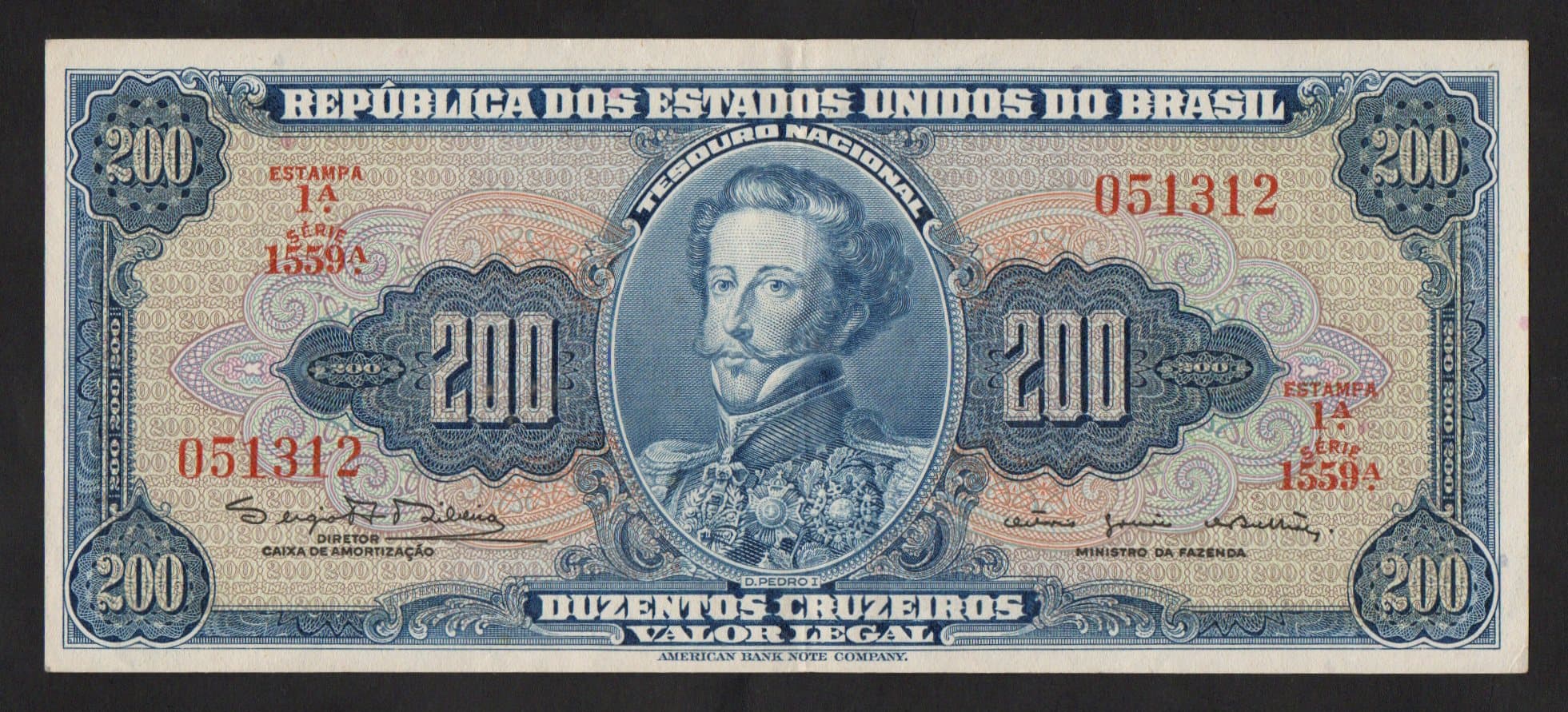 C043 - 200 CRUZEIROS - 1964 - Imagem 1